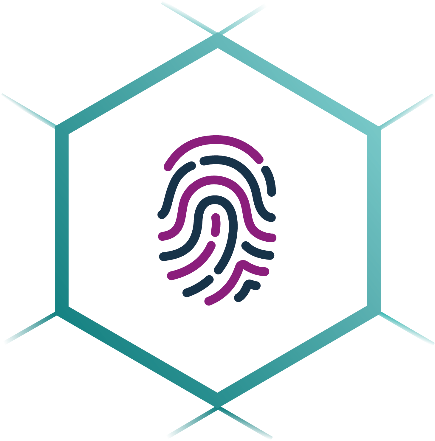 Icon of a thumbprint